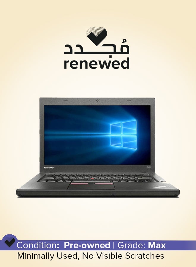 Compare Renewed  Thinkpad T450 Laptop With 14Inch Display,Intel Core i5 Processor5th Gen8GB RAM256GB SSDIntel HD Graphics English Black at KSA Price