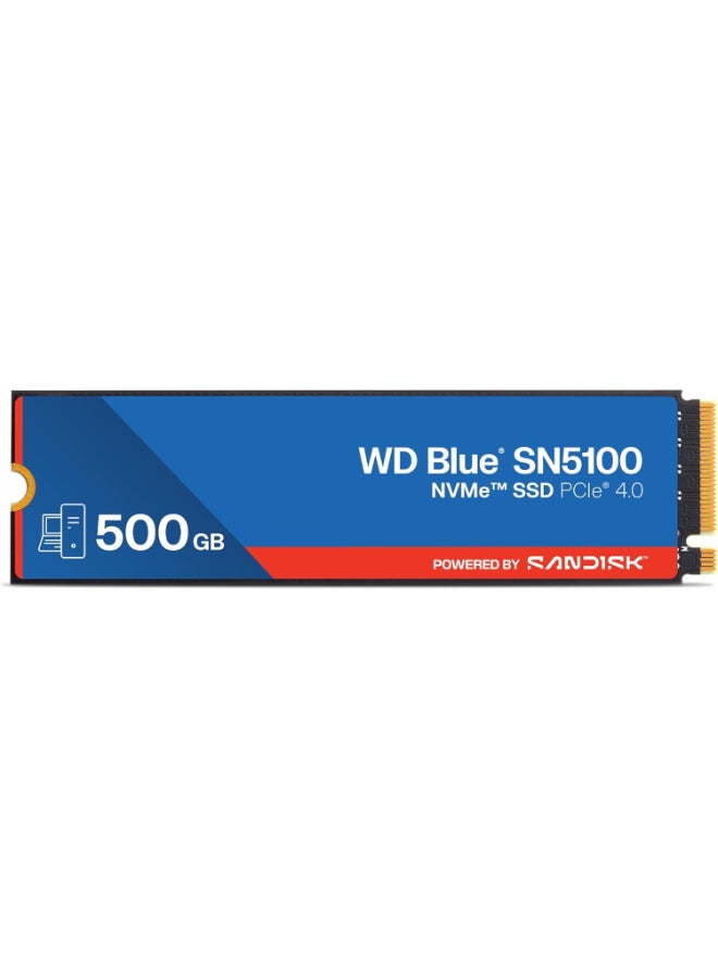 Compare Blue SN5100 500GB NVMe SSD  M.2 2280, PCIe Gen 4.0, Internal Solid State Drive  Read Speeds Up to 6,600MBs, Upgrade Storage for PCLaptops  WDS500G5B0E 500 GB at KSA Price