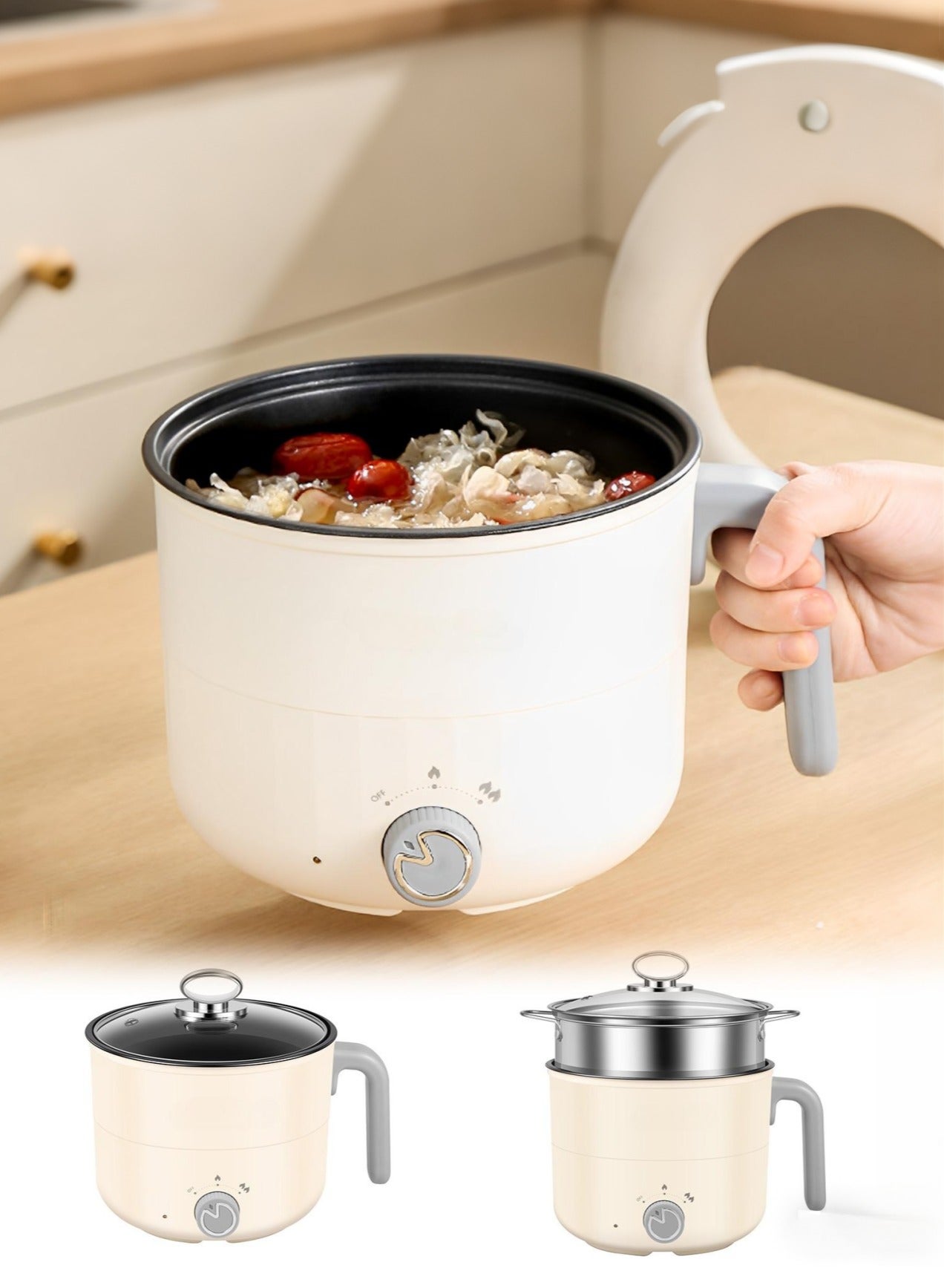 1.8L Electric Hot Pot Multifunctional 304…