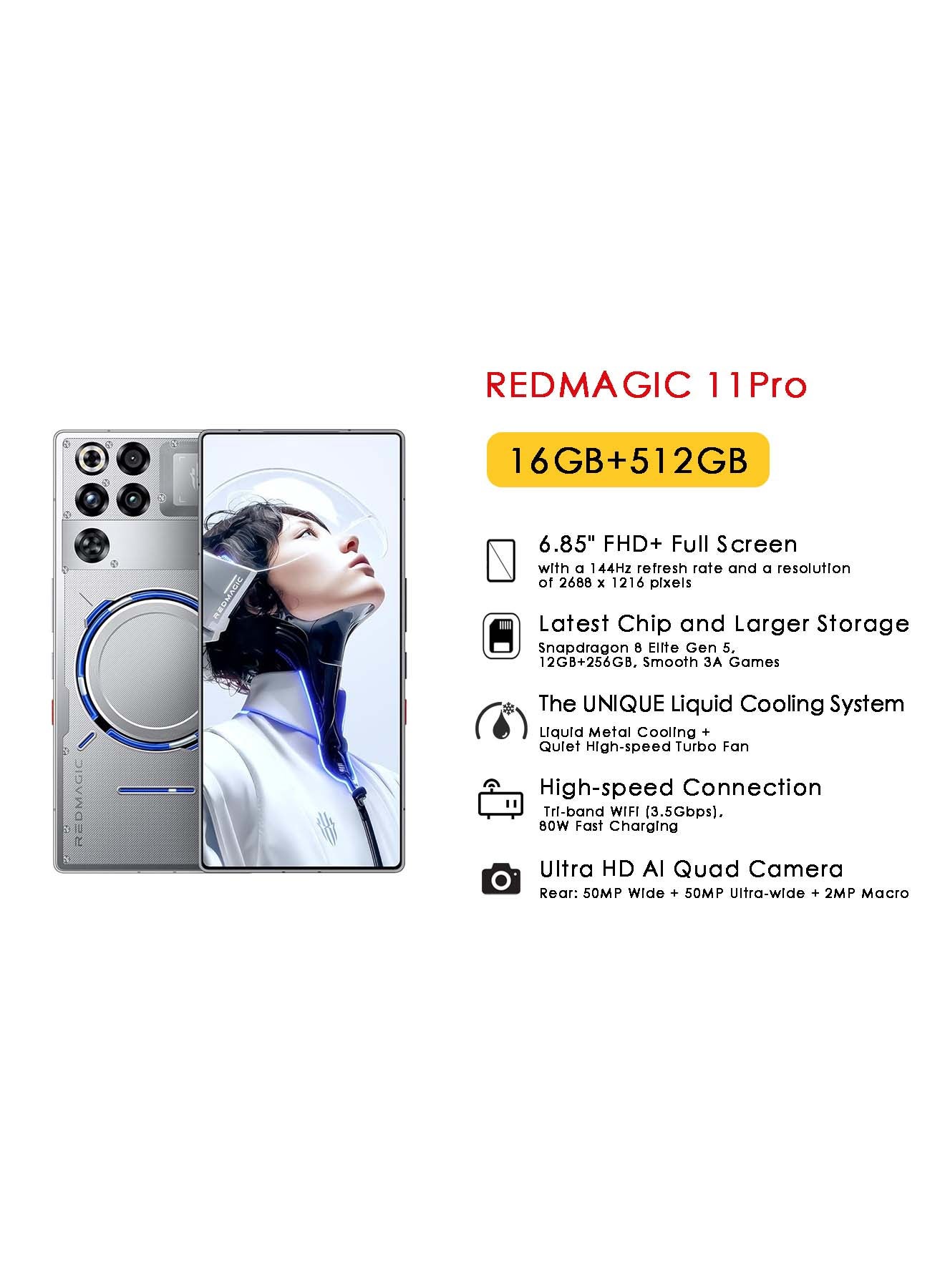 11 Pro Dual Subzero 16GB RAM 512GB 5G…
