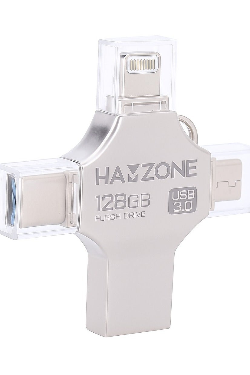 128GB OTG USB Flash Drive, USB 3.0 Memory…