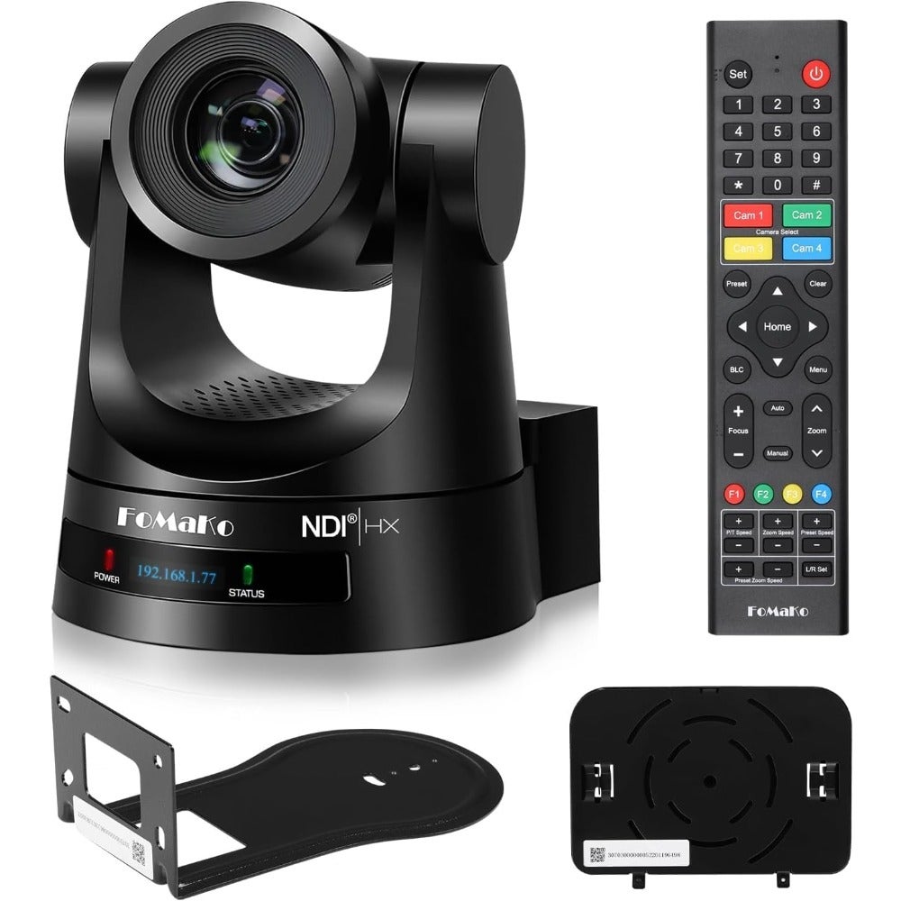 NDI PTZ Camera 30X Optical Zoom AI Auto-Tracking…