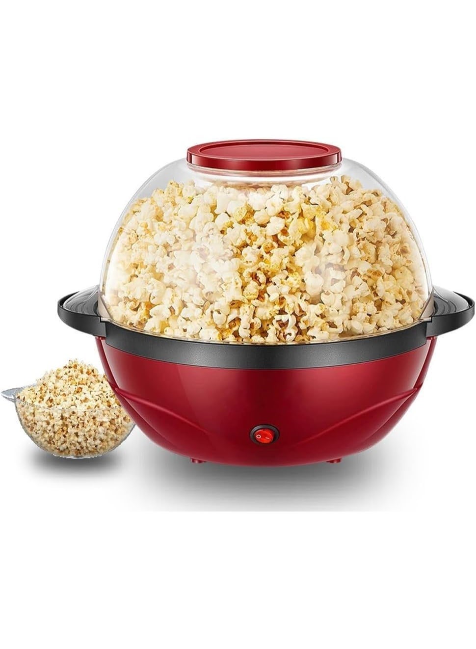 Compare 850W Automatic Stirring Popcorn Maker, 3.6L Electric Popper with Nonstick Heating Plate, CoolTouch Handles, Dishwasher Safe Parts, Fast & Even Popping, Perfect for Home Movie Nights & Parties at KSA Price