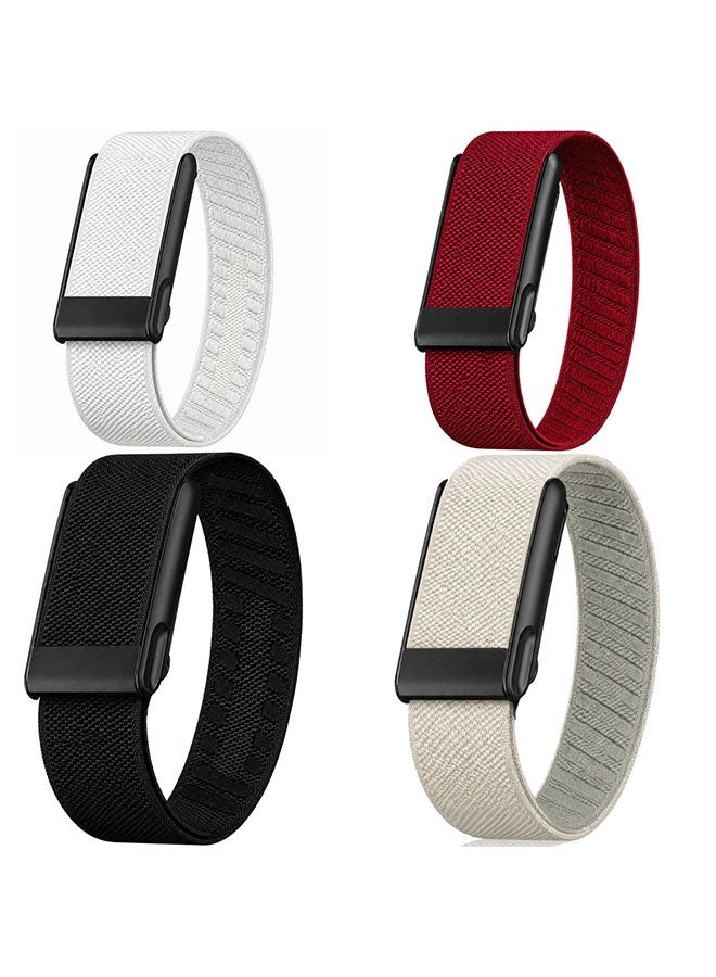 4 PACK Woven Nylon Strap Compatible with Whoop…