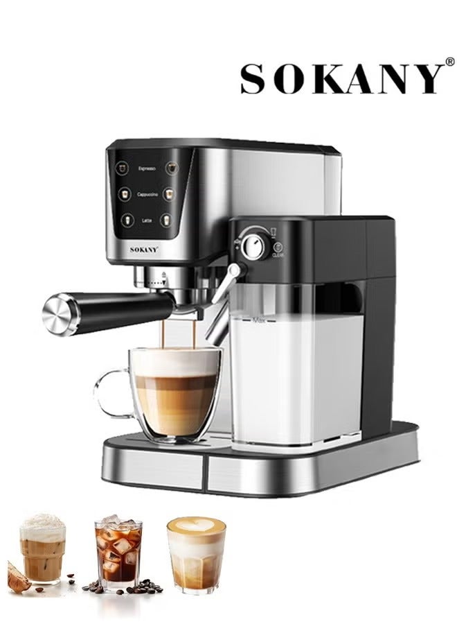3 In 1 Automatic Espresso Machine,1350W/1.0L…