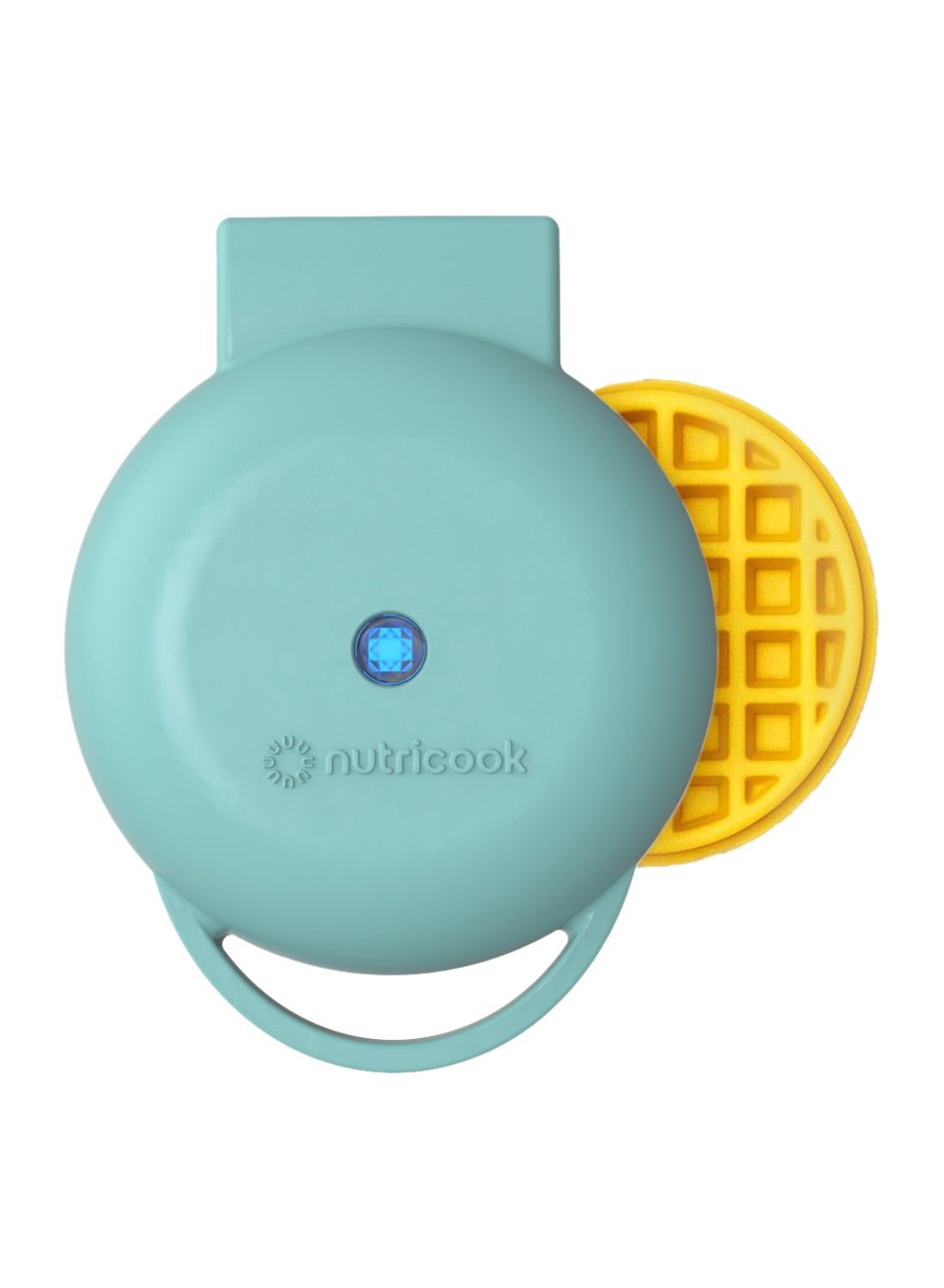 Mini Waffle Maker with Quick Heating, Ceramic Coated,…