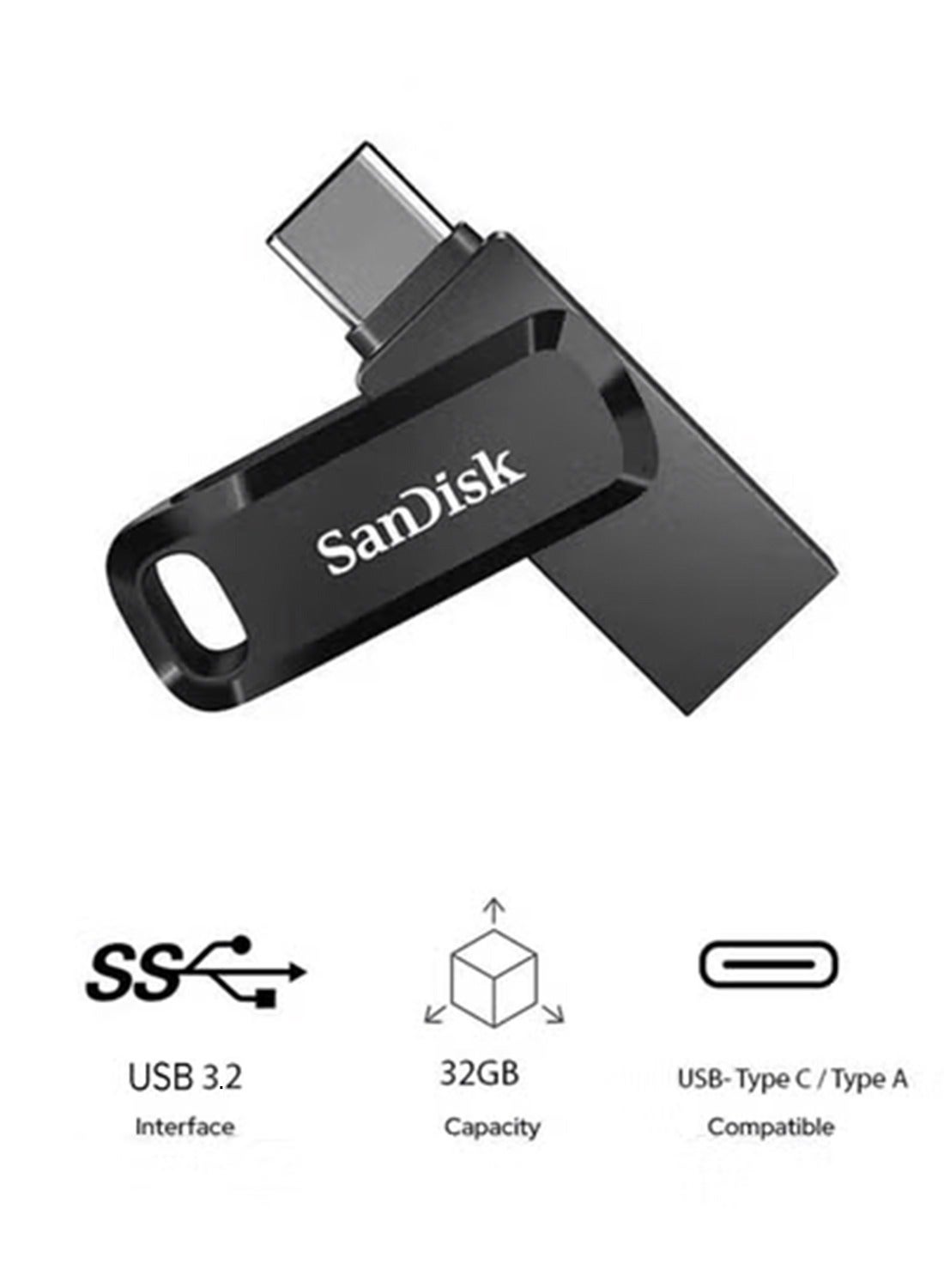 Compare Ultra Dual Drive Go USB TypeC 32 GB SDDDC3032GG46 32 GB at KSA Price