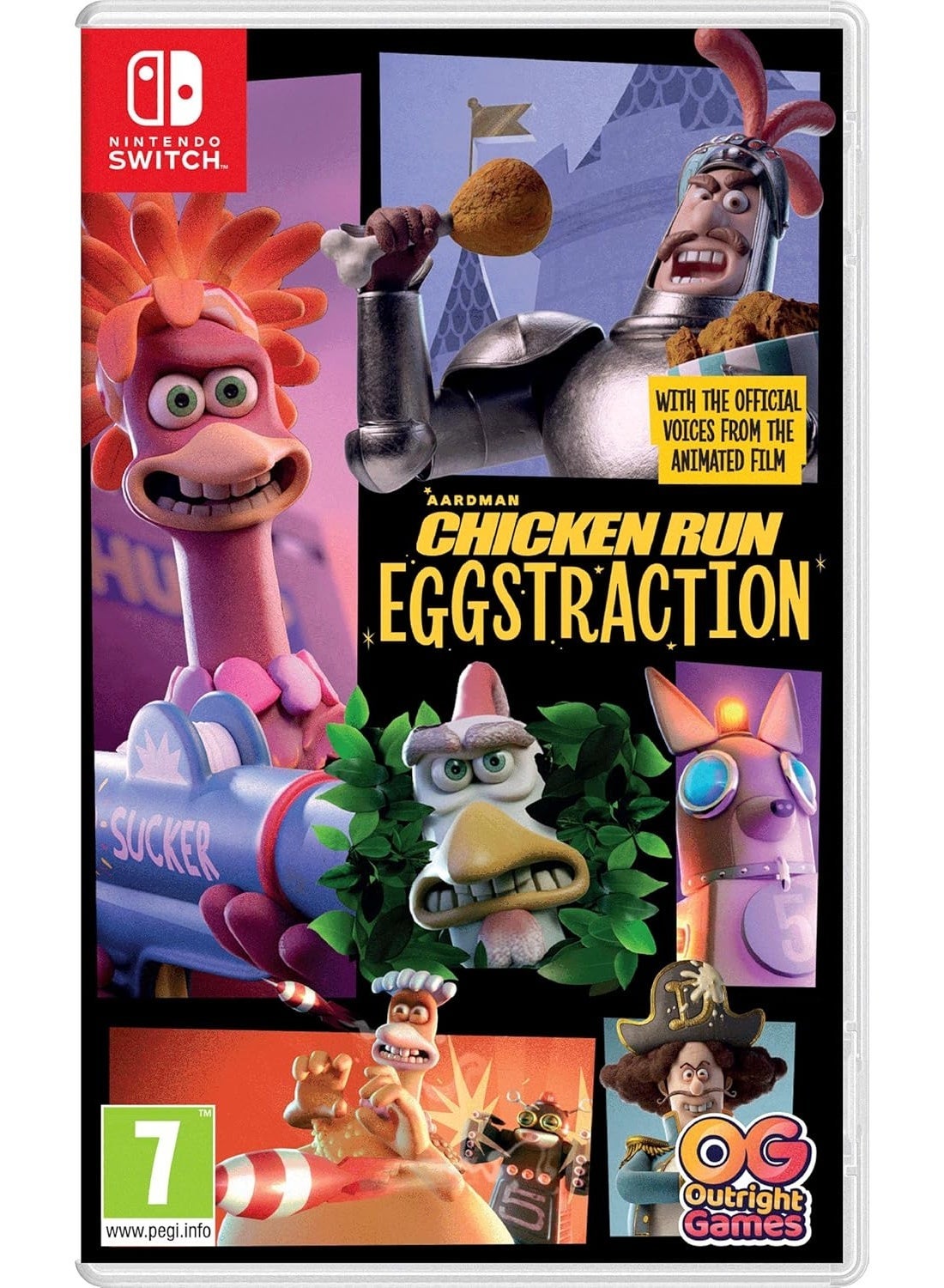 Compare Chicken Run: Eggstraction  Nintendo Switch  Nintendo Switch at KSA Price