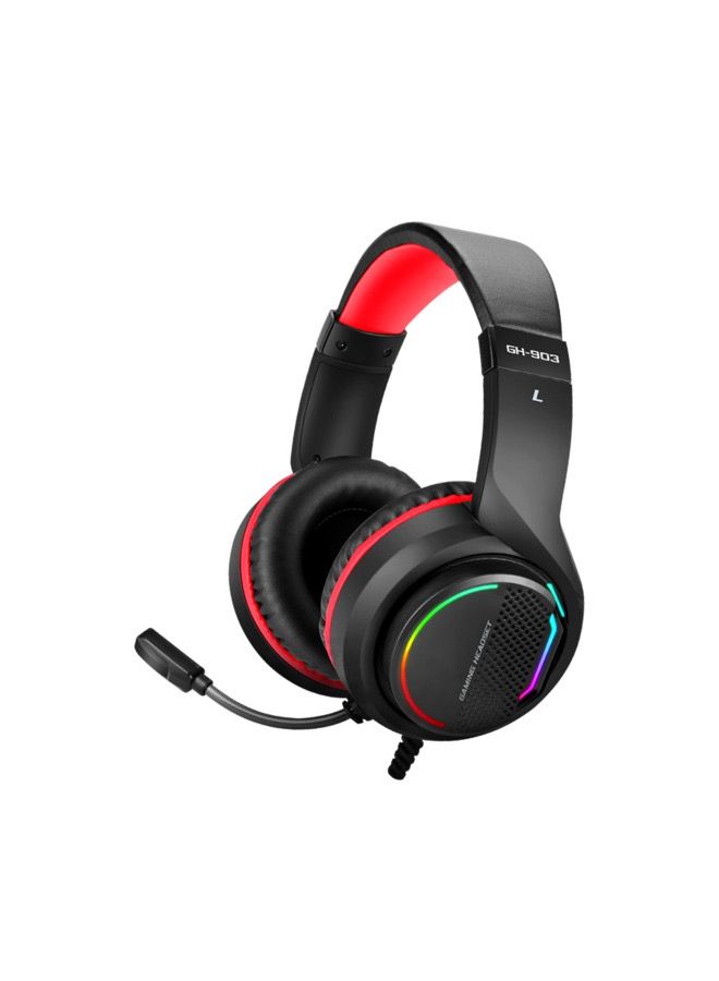Compare 7.1 Surround Gaming Headset GH903 at KSA Price