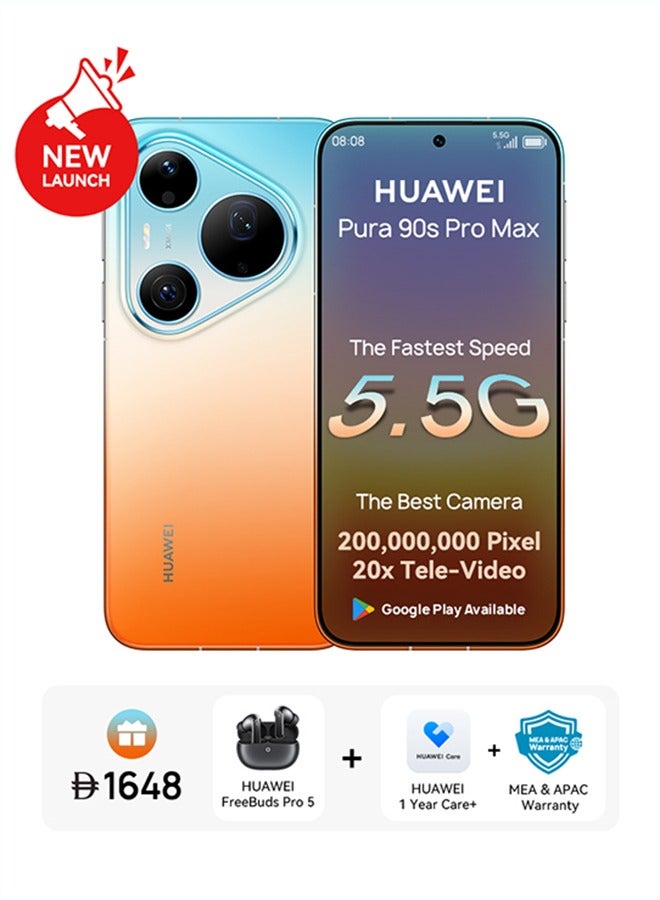 Pura 90s Pro Max 5.5G AI Dual SIM Orange…