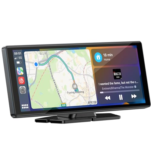 LAMTTO 9.26-inch Wireless CarPlay Screen for Car…