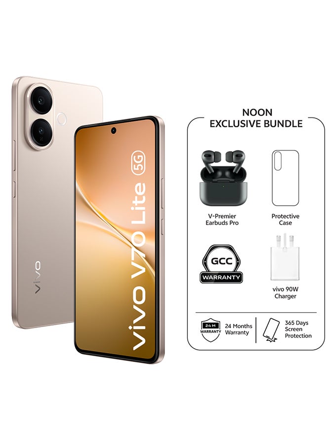 V70 Lite AI 5G Dual SIM Gold 8GB RAM…