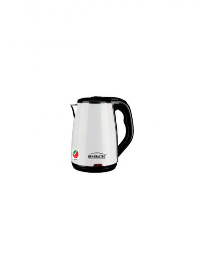 Generaltec 1.8L Stainless Steel Cordless Electric…