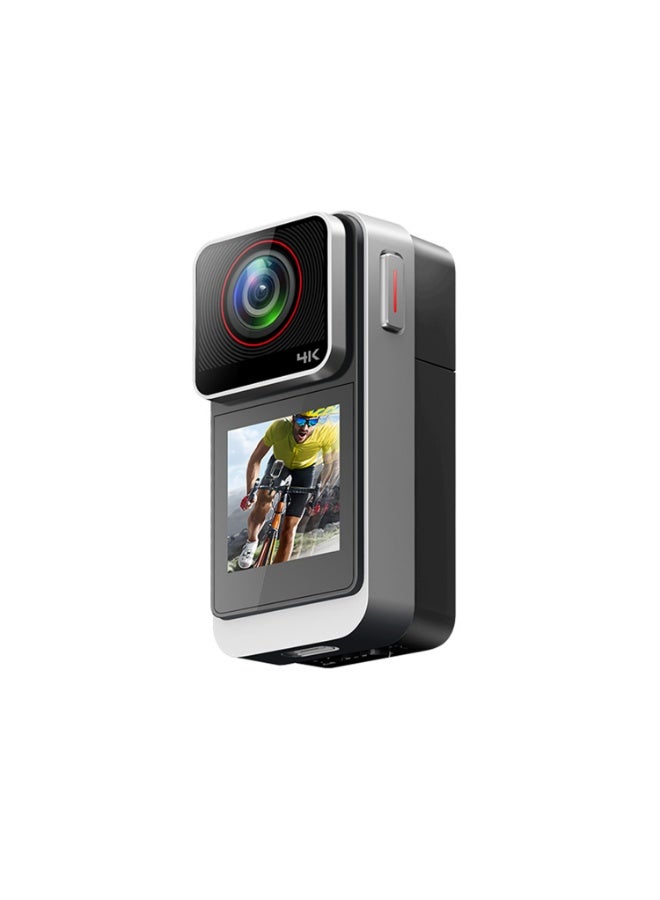 Compare SAW10 4K Mini WiFi Action Camera, Magnetic Body Cam with 30M Waterproof Case, AntiShake Sports Camera, HandsFree POV Recording for Cycling, Motorbike, Diving & Travel at KSA Price