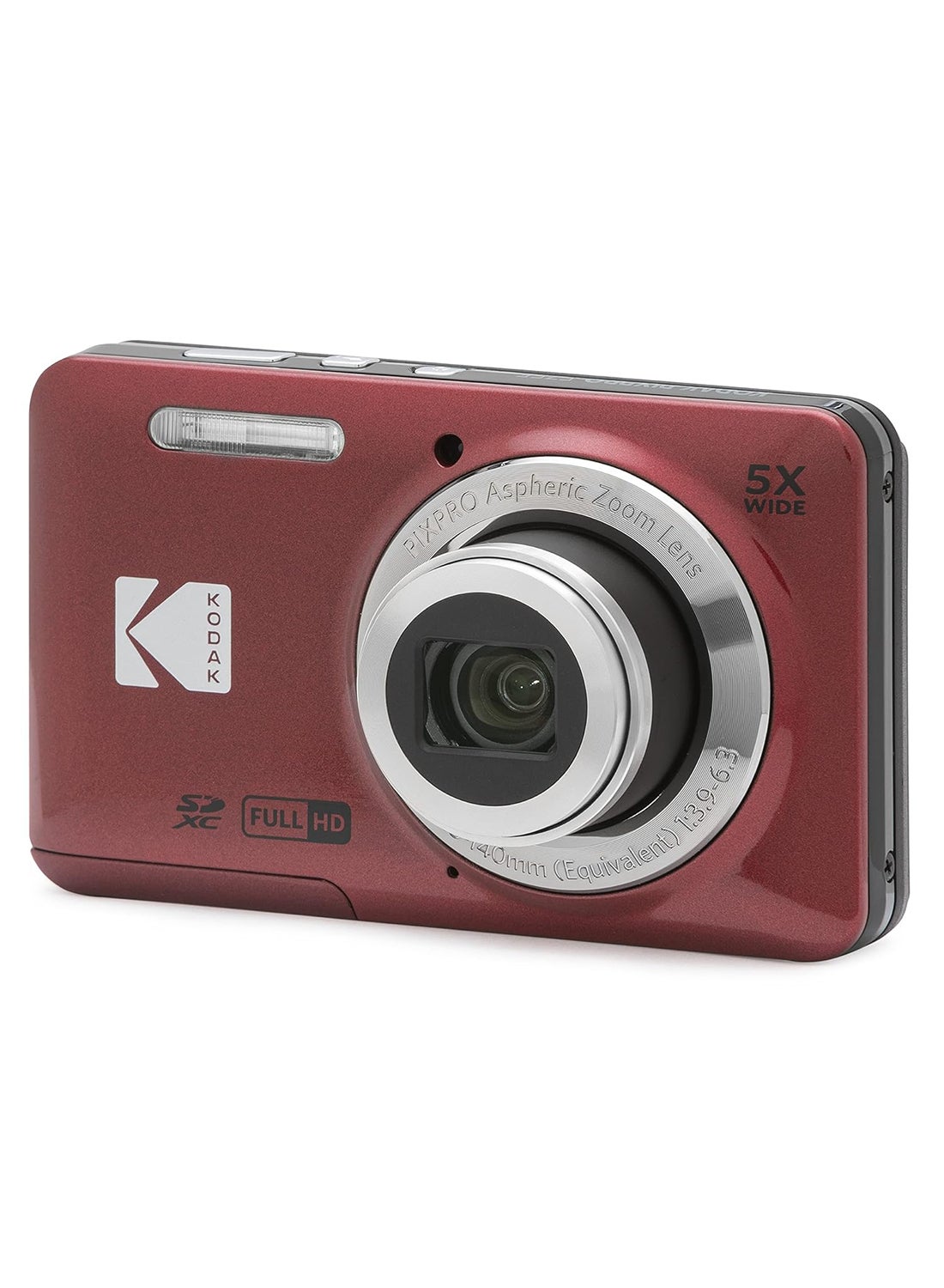 Compare PIXPRO FZ55RD 16MP CMOS Sensor Digital Camera 5X Optical Zoom 28mm Wide Angle 1080P Full HD Video 2.7 LCD Vlogging Camera at KSA Price