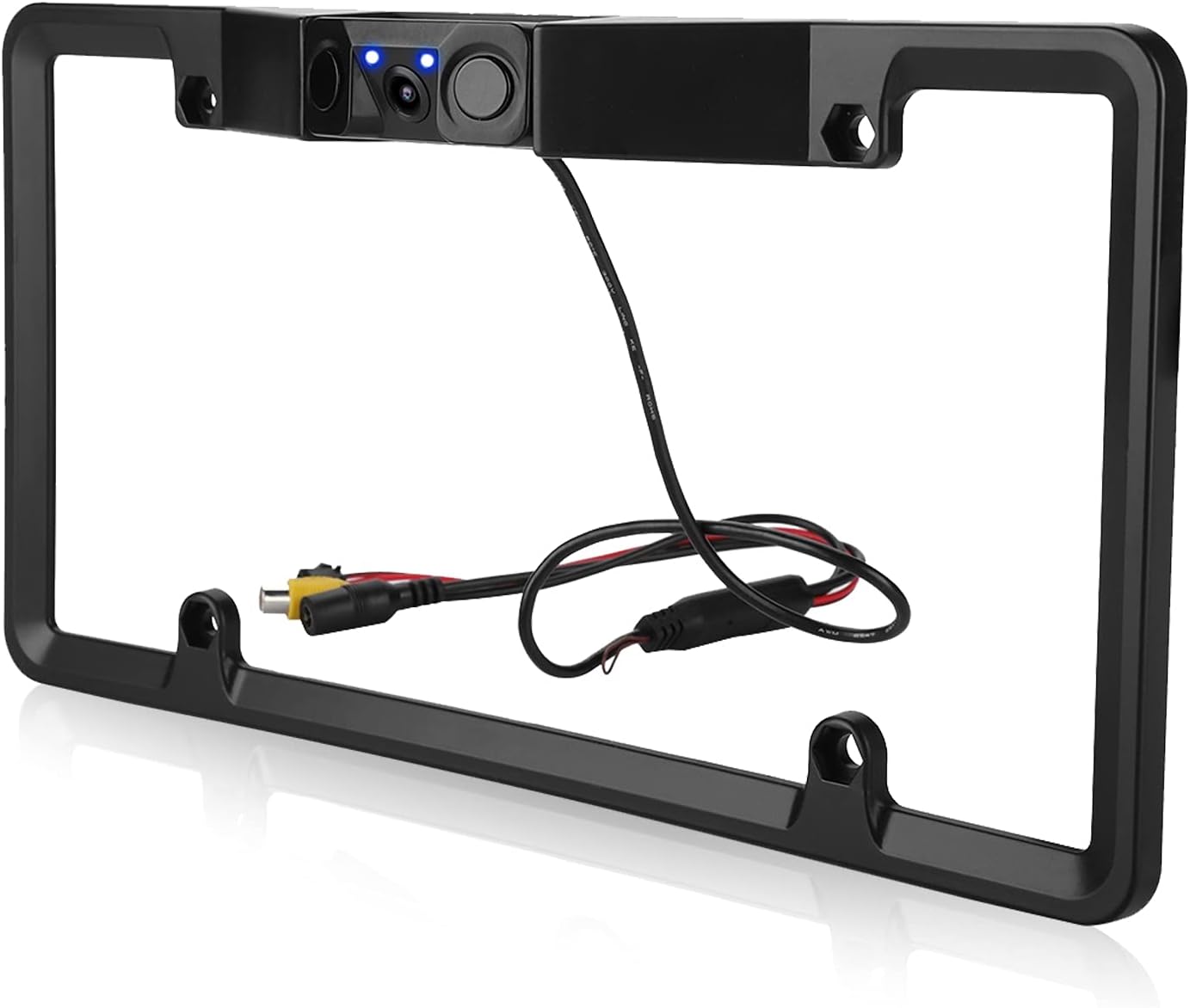 Compare Car Backup Camera, Full HD Front Car Video Recorder Reverse Camera Kit with 2LED, Easy Installation, Waterproof at KSA Price