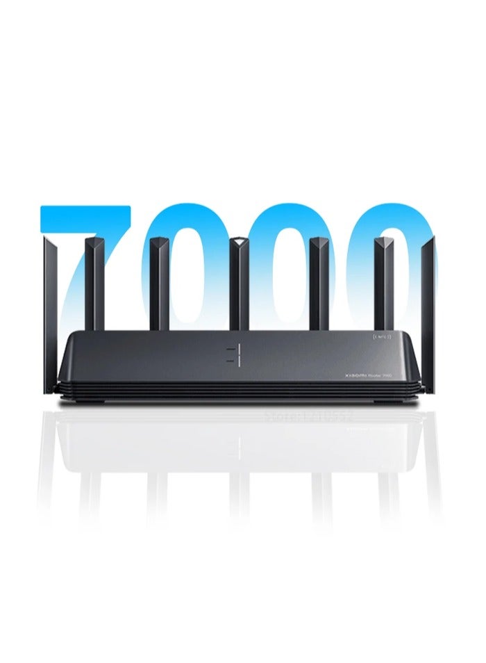 Compare Router BE7000 TriBand WiFi Repeater VPN 1GB Mesh USB 3.0 IPTV 4 x 2.5G Ethernet Ports Modem Signal Amplifier PPPoE Black at KSA Price