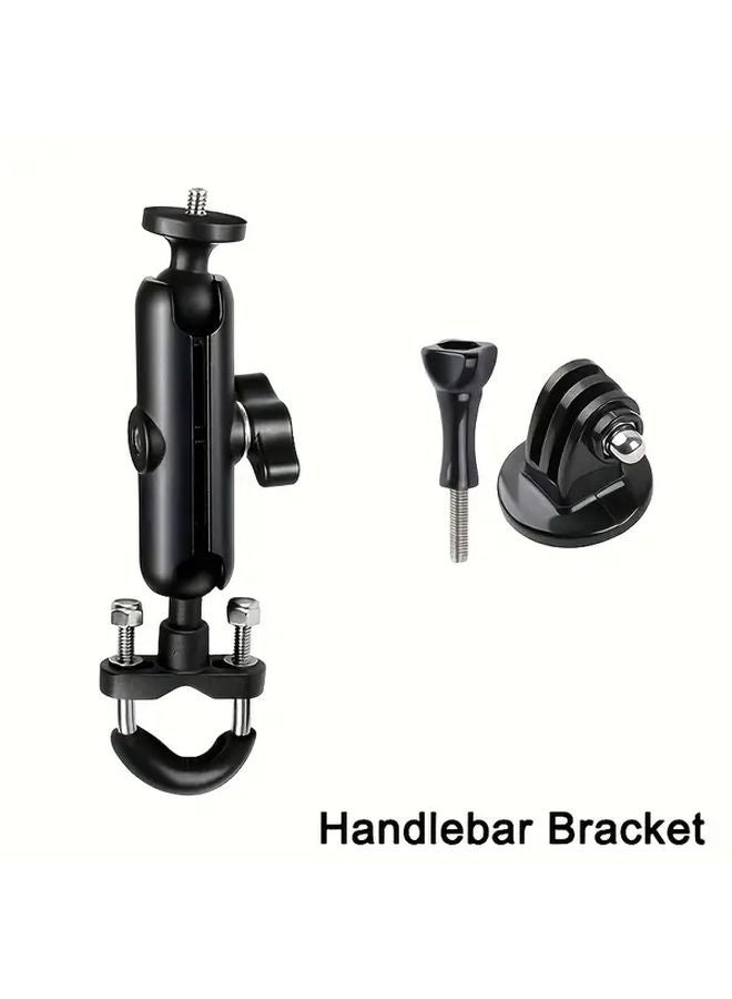 Compare Aluminum Alloy Motorcycle Handlebar Mount For Insta360 Action Cameras Secure Bracket at KSA Price