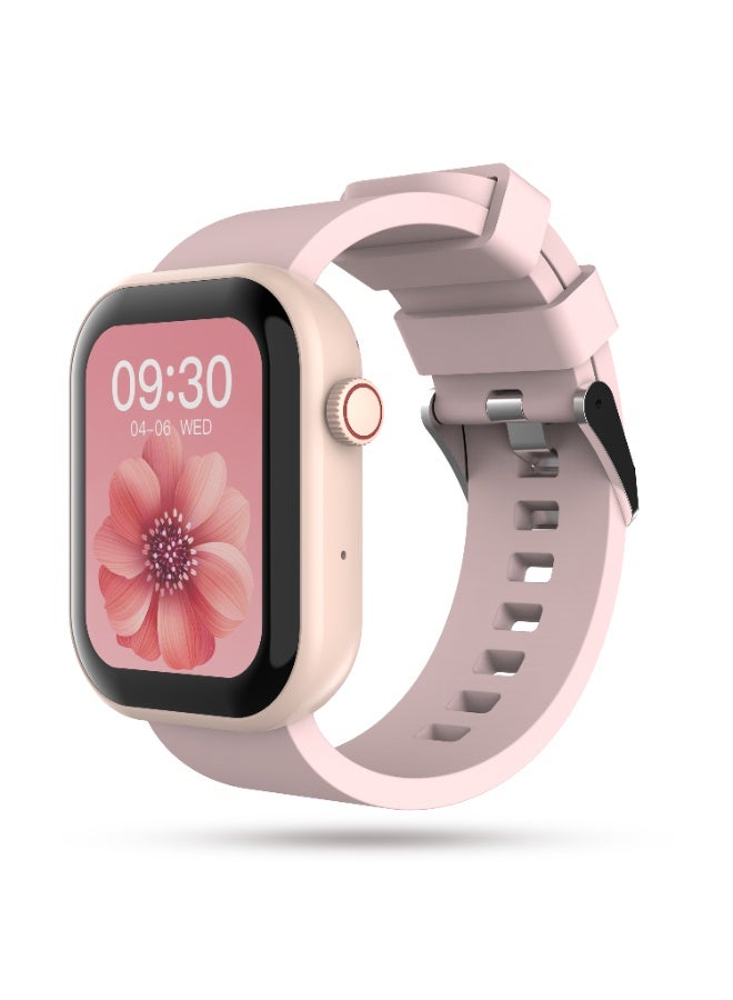 Compare GTab GLS1 Smartwatch for Women, Bluetooth Calling, 1.75” Full Touch Screen, Heart Rate, Sleep & Fitness Tracker, IP68 Waterproof, Compatible with Android & iOS – Pink at KSA Price