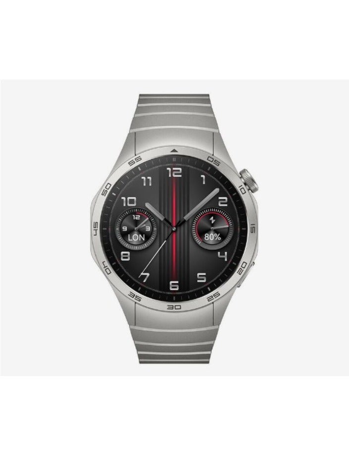 Compare Watch GT4 46mm  Grey Stainless Steel Strap Grey at KSA Price