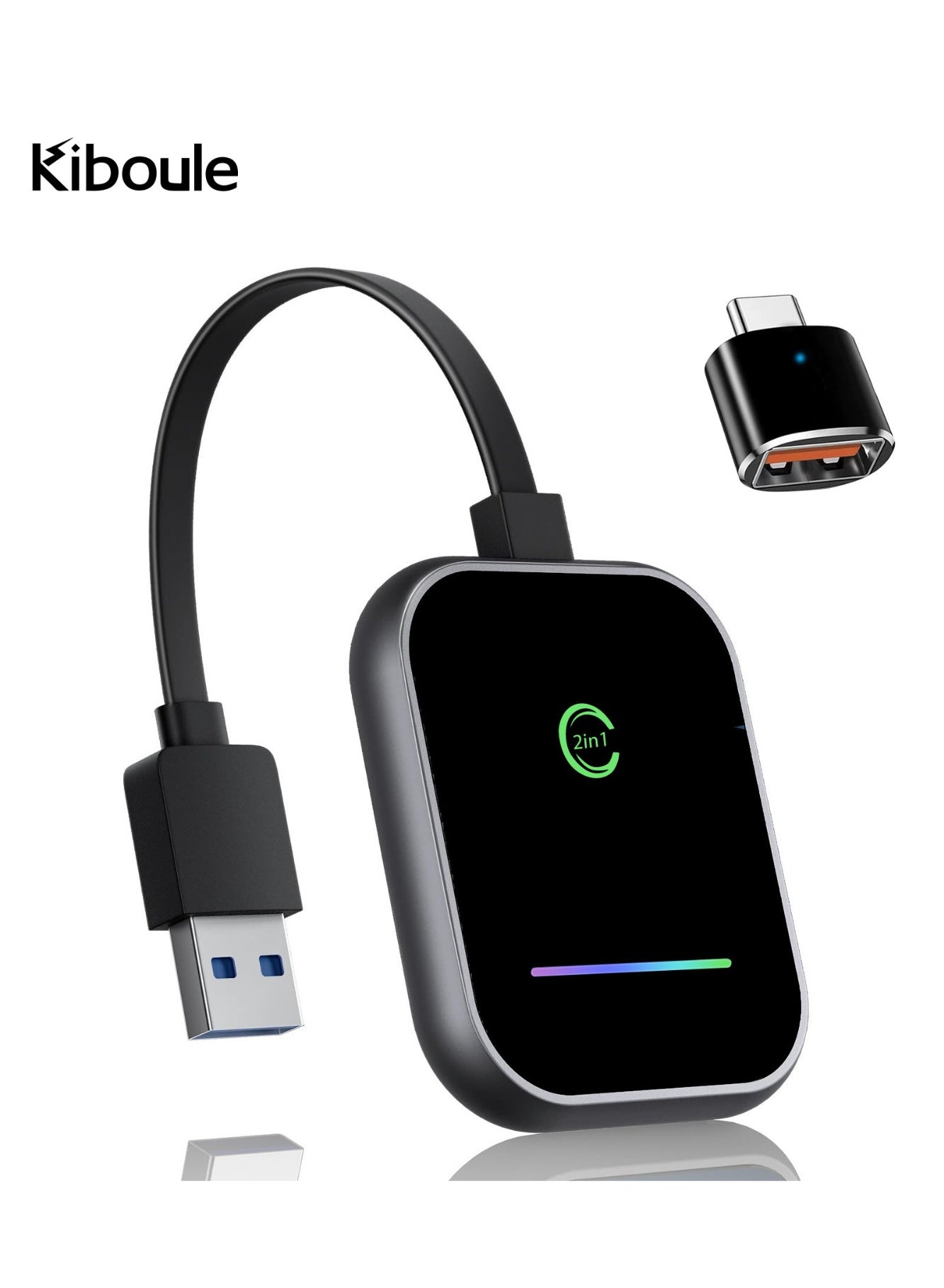 Wireless CarPlay Adapter for iPhone and Android,Converts…