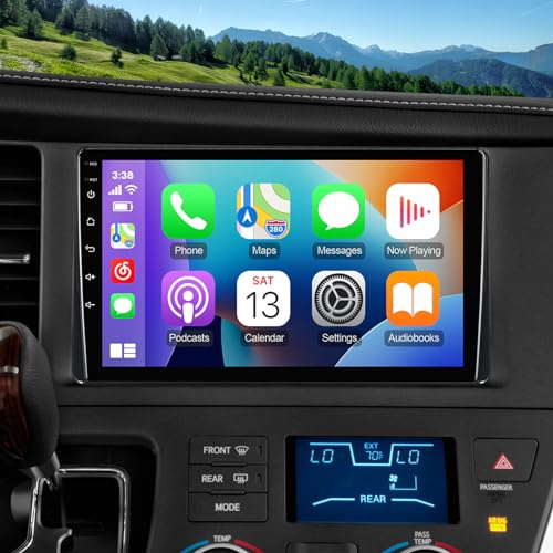 Compare 9Inch IPS Touchscreen Android 12 Car Stereo for Toyota Sienna 20152018 with Wireless CarPlay Android Auto 232GB Car Radio Support GPS WiFi Bluetooth FM Radio Backup Camera SWC Dual USB at KSA Price