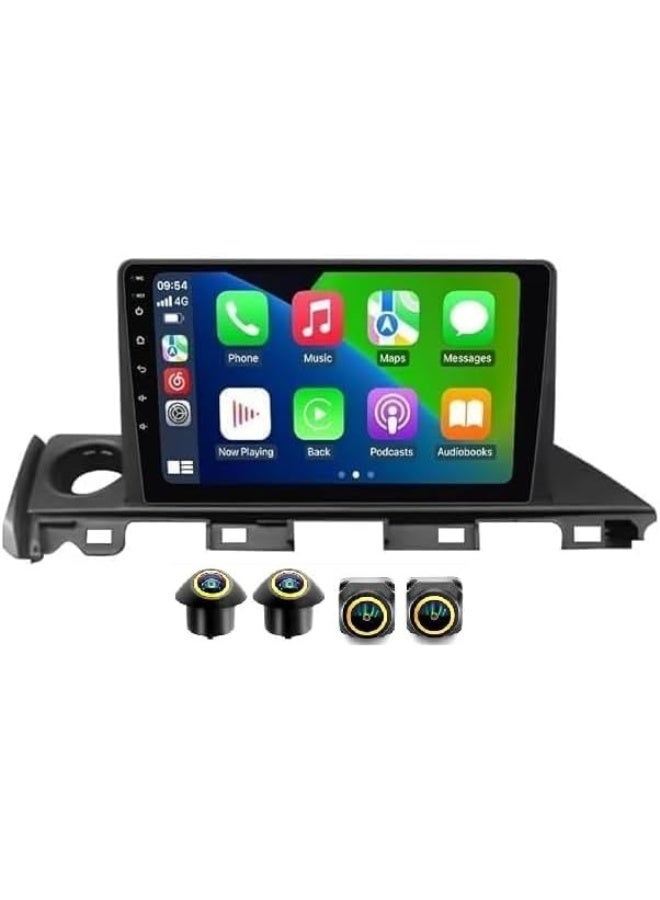 Compare Android Car Stereo for Mazda6 20162018 4GB RAM 64GB ROM Support Carplay, MLink WiFi BT, Radio GPS, 9 Inch IPS.QLED, Screen with 360D Camera Included at KSA Price