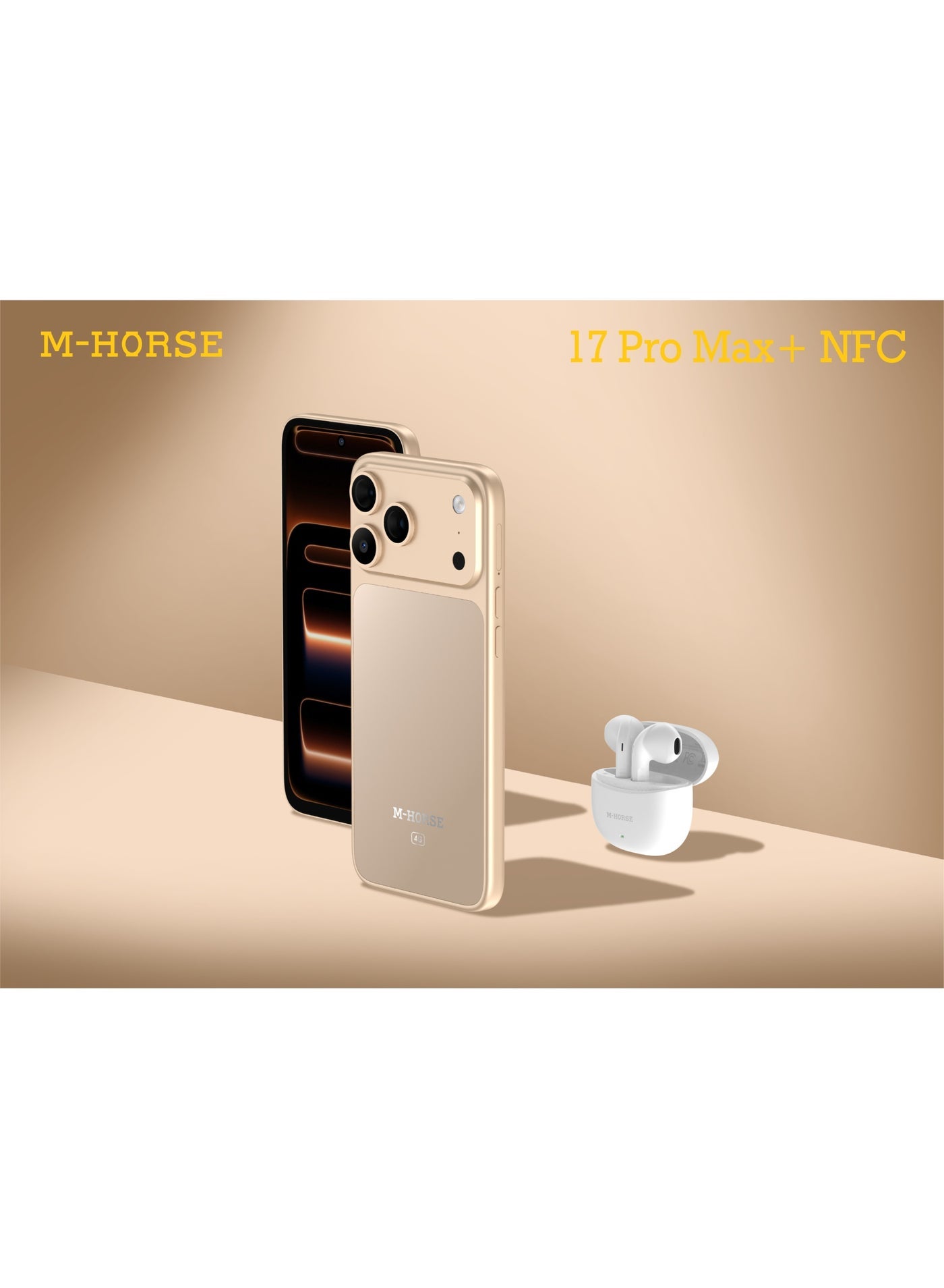 M-HORSE 17 Pro Max+ Smartphone, 12GB RAM, 256GB…