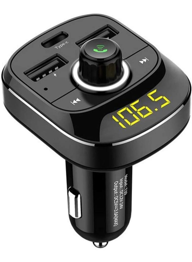 Fm Transmitter For Car, Bluetooth 5.0 Car…