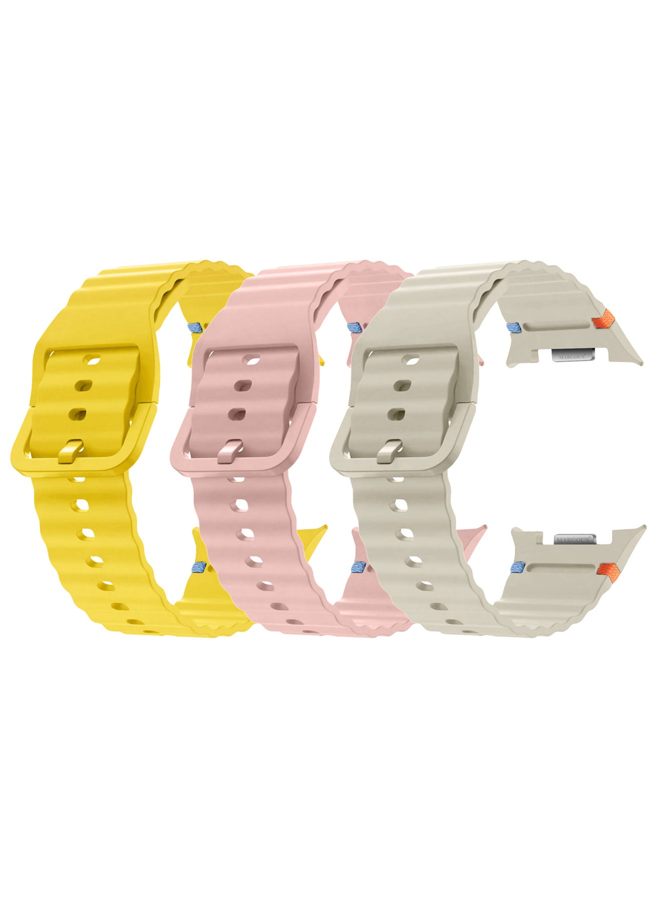 3 Packs Silicone Ocean Band for Samsung Galaxy…