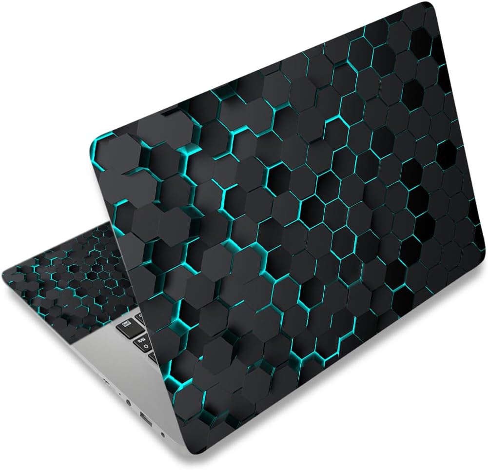 Compare ARS Laptop Skin Sticker Decal for 12–15.6 Laptops, Waterproof Vinyl Cover Protector for Notebook PC, Removable Decorative Laptop Sticker with Free 2 Wrist Pads, Universal Fit for MacBook, HP, Dell, Lenovo at KSA Price