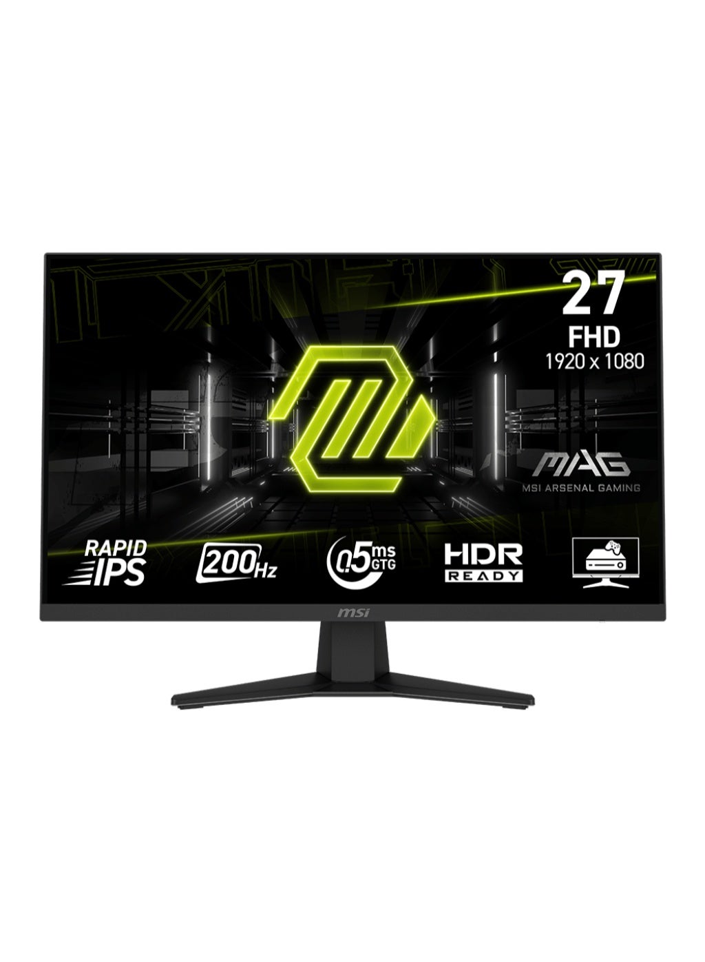 Compare MAG 274F 27 FHD 1920x1080 200Hz 0.5ms GTG Rapid IPS Adaptive Sync Gaming Monitor at KSA Price