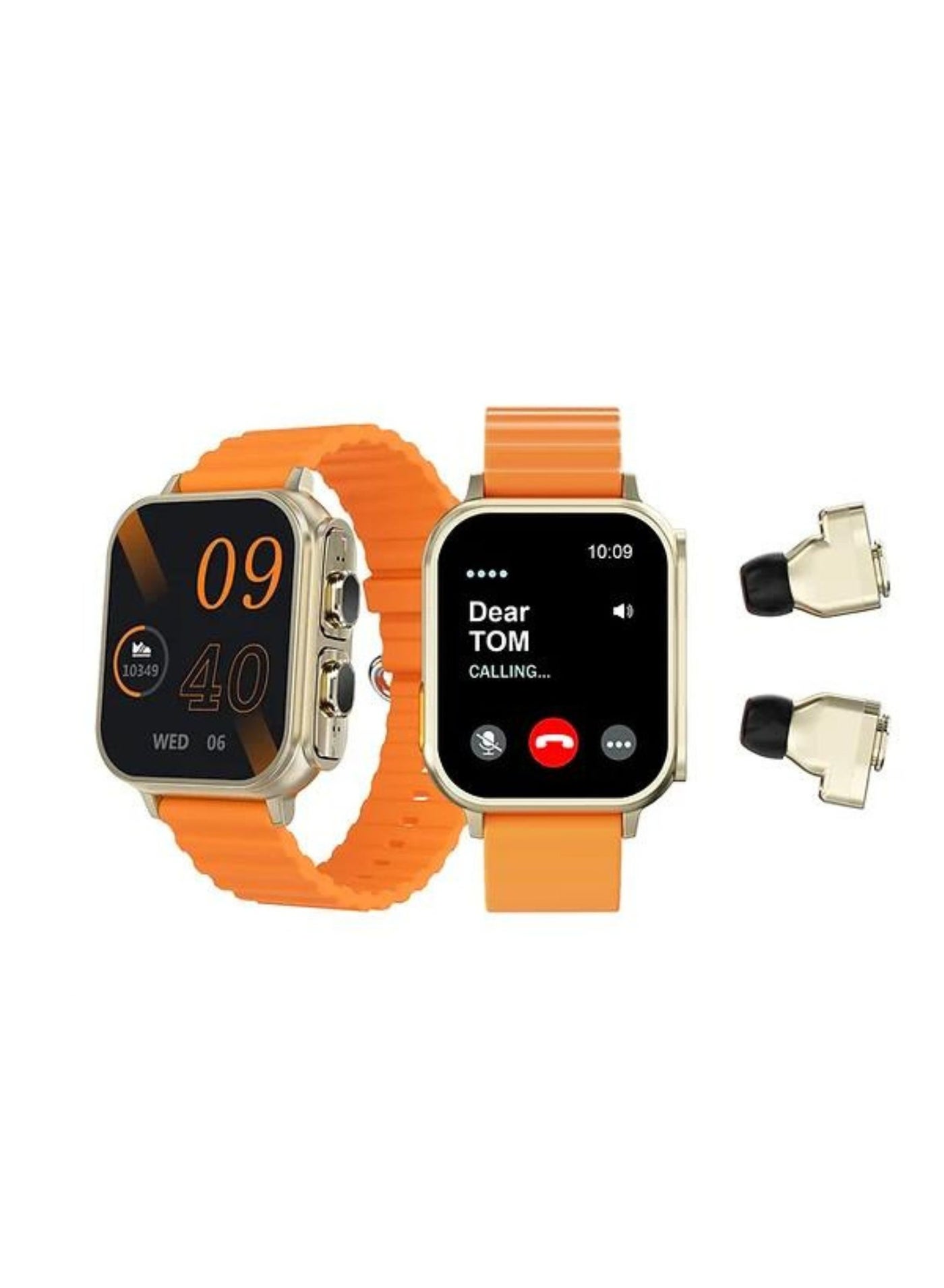 Compare ST1 Watch Buds – Orange | 4GB MP3 Speaker, AMOLED Display & AllinOne Sports Smartwatch at KSA Price