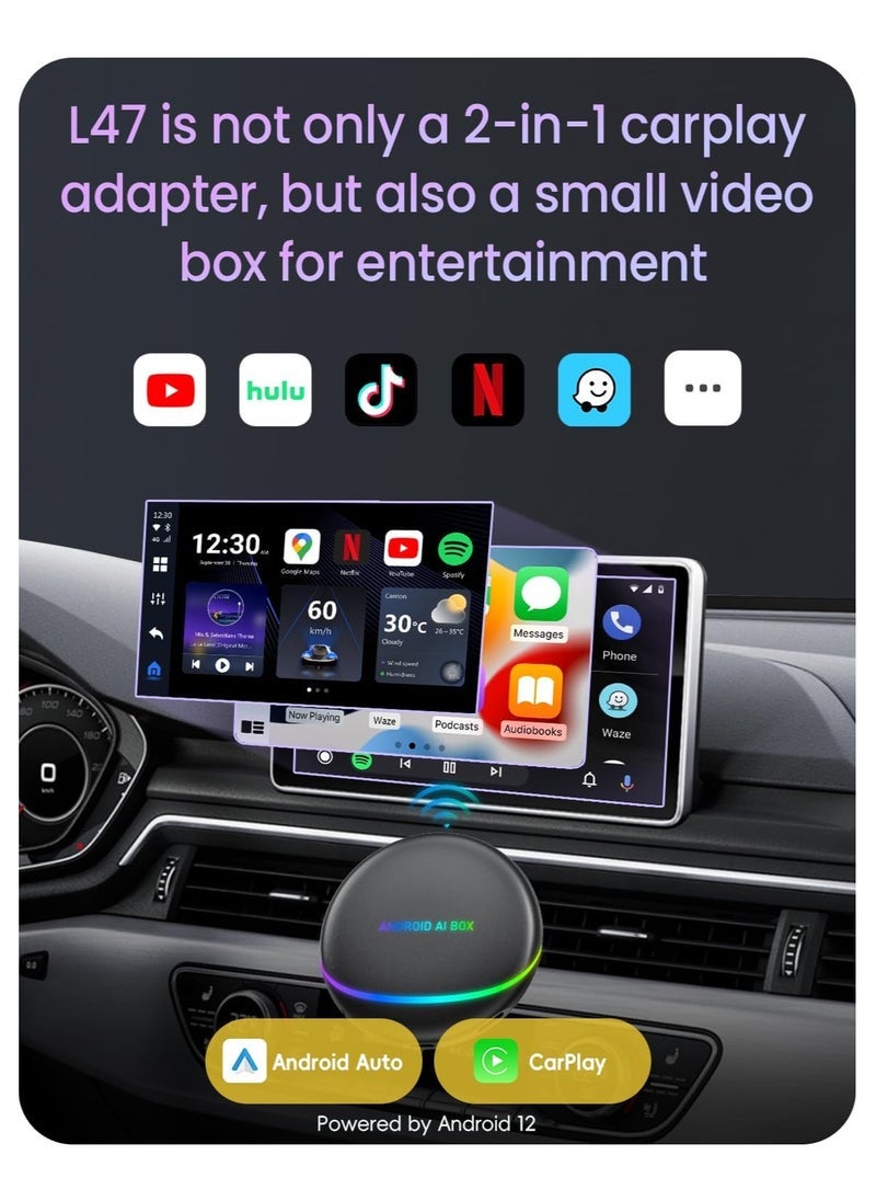 AI Box Carplay Box Streaming Device For…