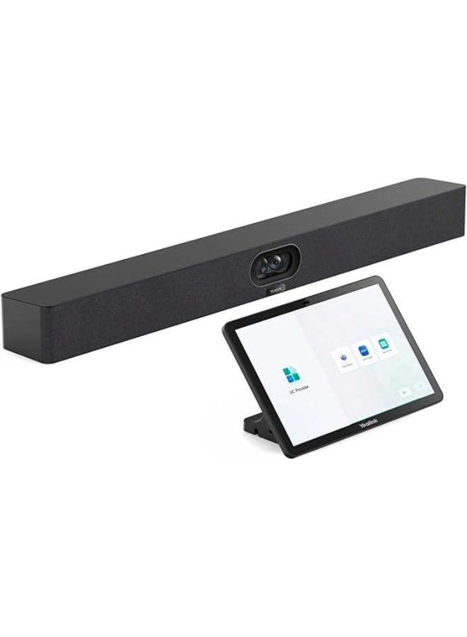 Compare MeetingBar A40031  AllinOne 4K Video  Conferencing Solution with Dual 48MP Cameras, 120° Field of View, 8MEMS Microphone Array, CTP25 Touch Panel, Compatible with Microsoft Teams and Zoom at KSA Price