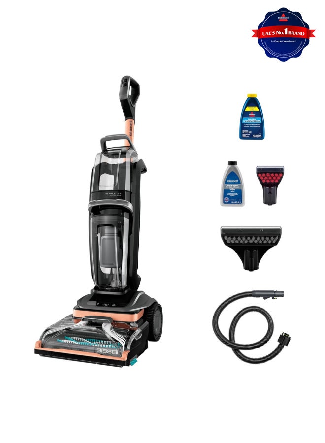 Compare Revolution Hydrosteam Carpet Deep Cleaner 3672E The Only Carpet Cleaner With The Powerful Steam Cleaning Technology For Carpets & Upholstery, Large Tank | 2Year Warranty 3.7 L 1249 W 3672E TitaniumBlack at KSA Price