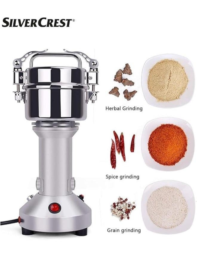 Compare Stainless Steel Electric Cereal & Herb Grinder by Silver Crest  Spice Coffee  Pepper Beans & Nut Mill at KSA Price