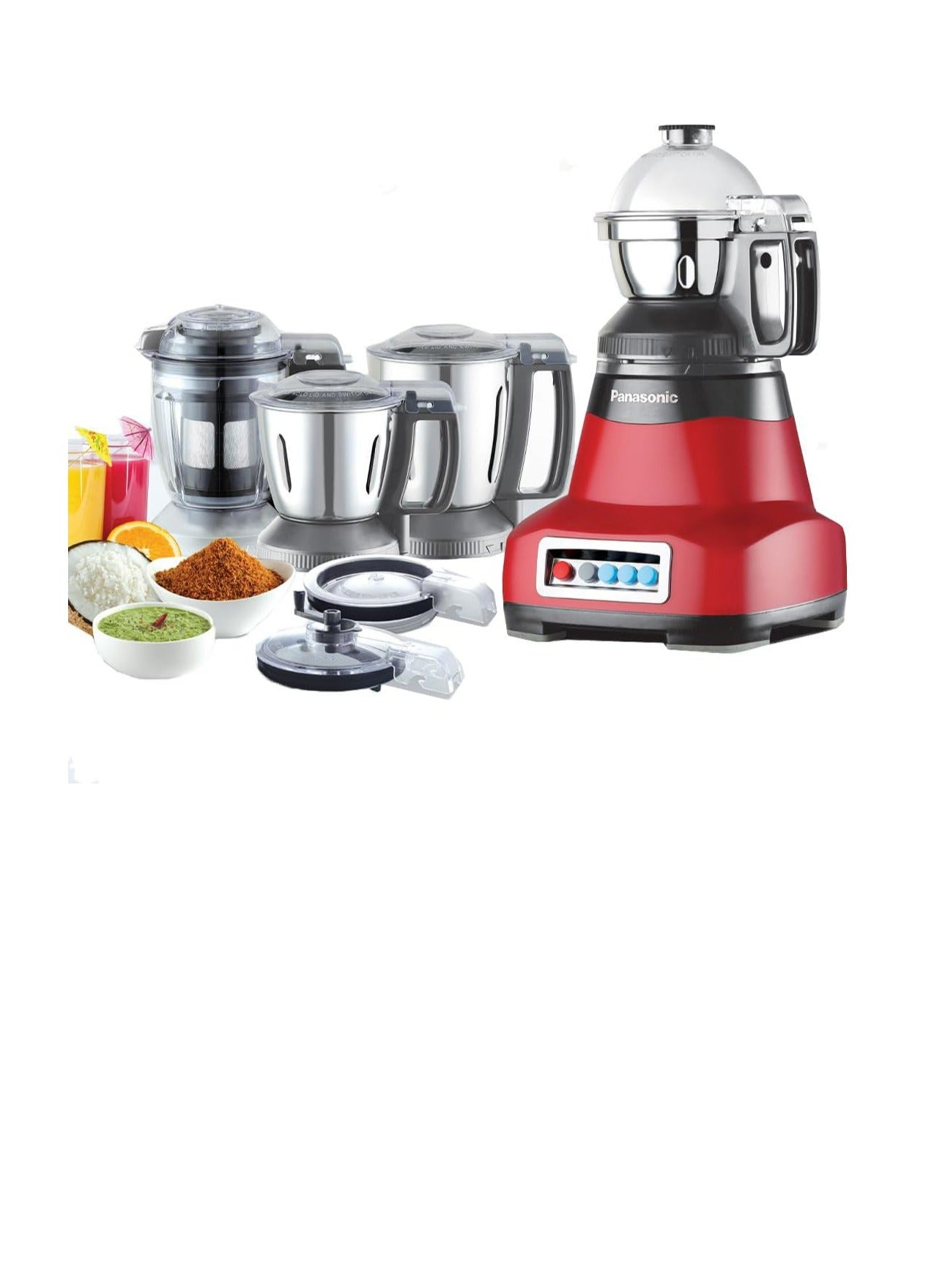 Compare 4 Jar Mixer Grinder 8.06 kg 2000 W MXAE465RTZ Red at KSA Price