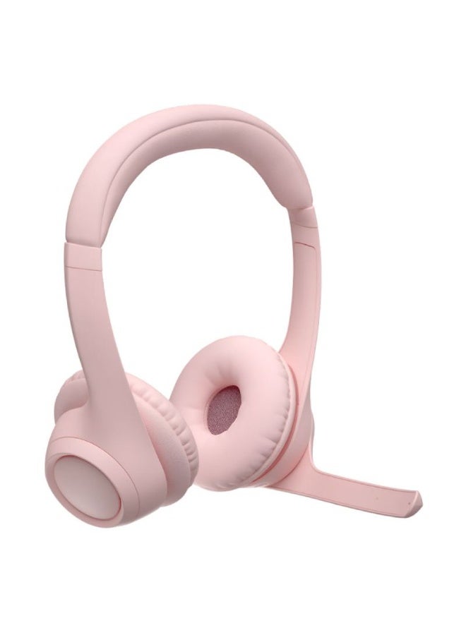 Compare Logitech Zone 300 Wireless Bluetooth Headset With NoiseCancelling Microphone, Compatible with Windows, Mac, Chrome, Linux, iOS, iPadOS, Android Pink at KSA Price
