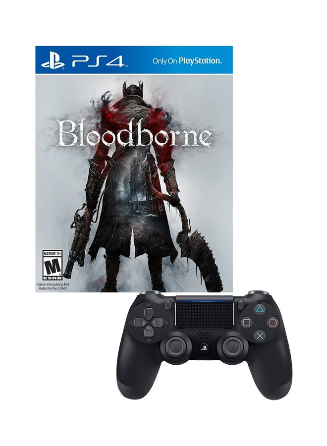 Compare Bloodborne  PlayStation 4 PS4 With DUALSHOCK 4 Wireless Controller  Adventure  playstation_4_ps4 at KSA Price