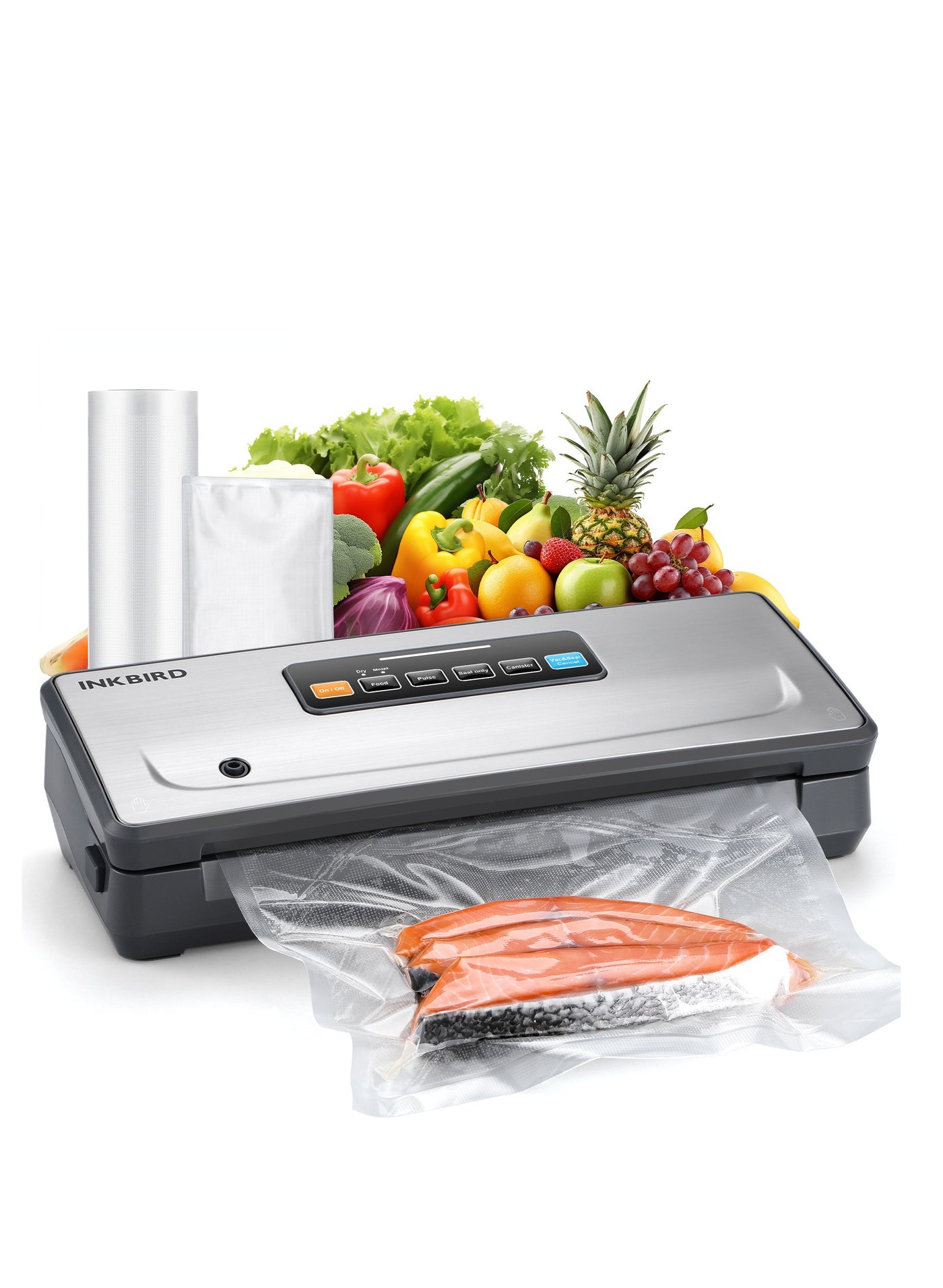 INKBIRD Cordless Vacuum Sealer Machine INK-VS06 with…