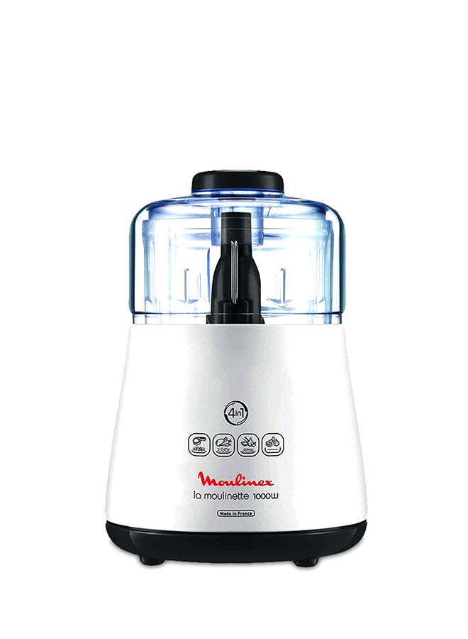 Compare Vegetable Chopper |  4 in 1 La Moulinette Chopper |   2 Years Warrant 0.5 L 1000 W DPA144 White at KSA Price