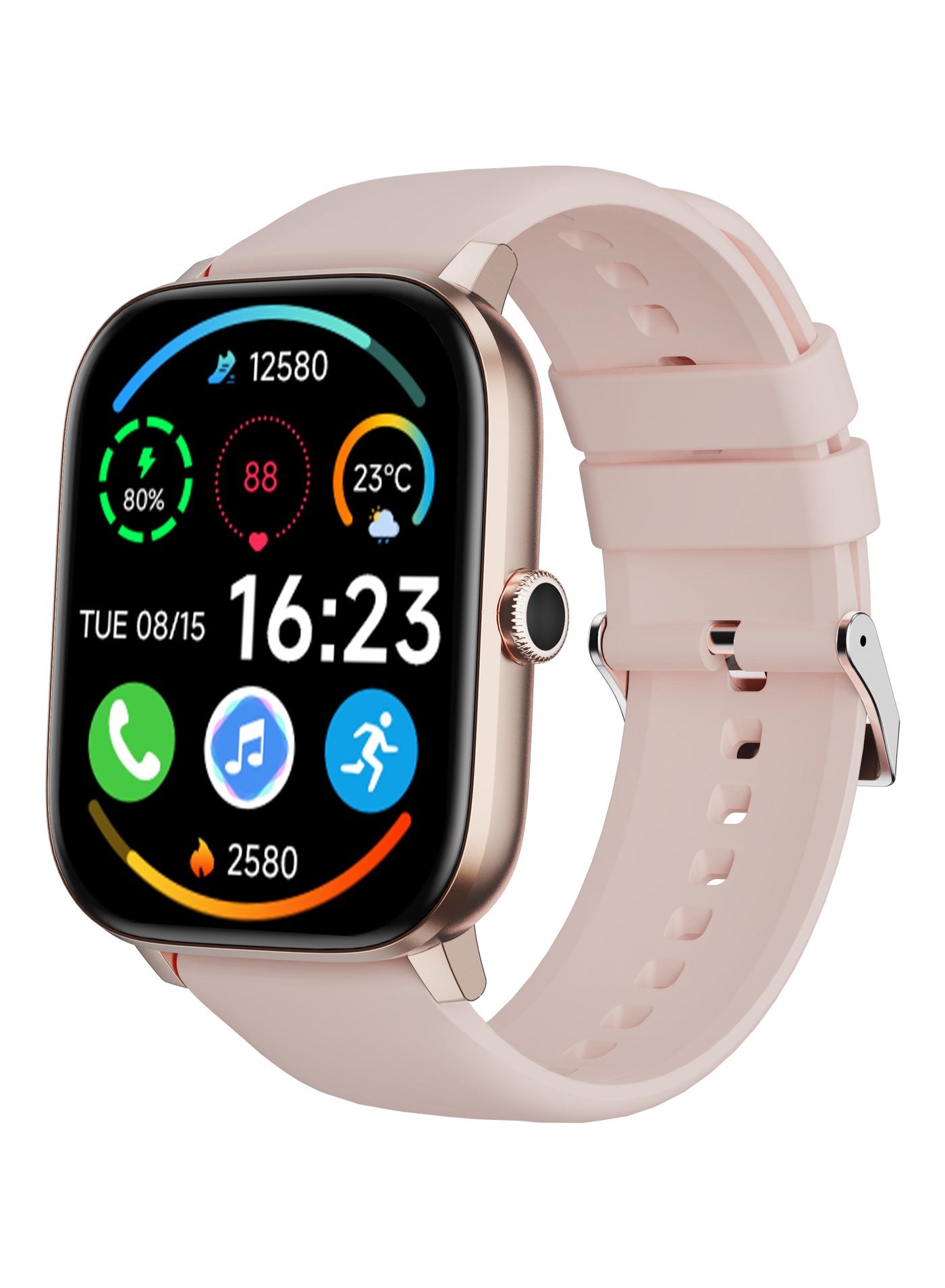 Compare GRABIT GCREW Smartwatch – Bluetooth Calling, Fitness Tracker & IP67 Water Resistant at KSA Price