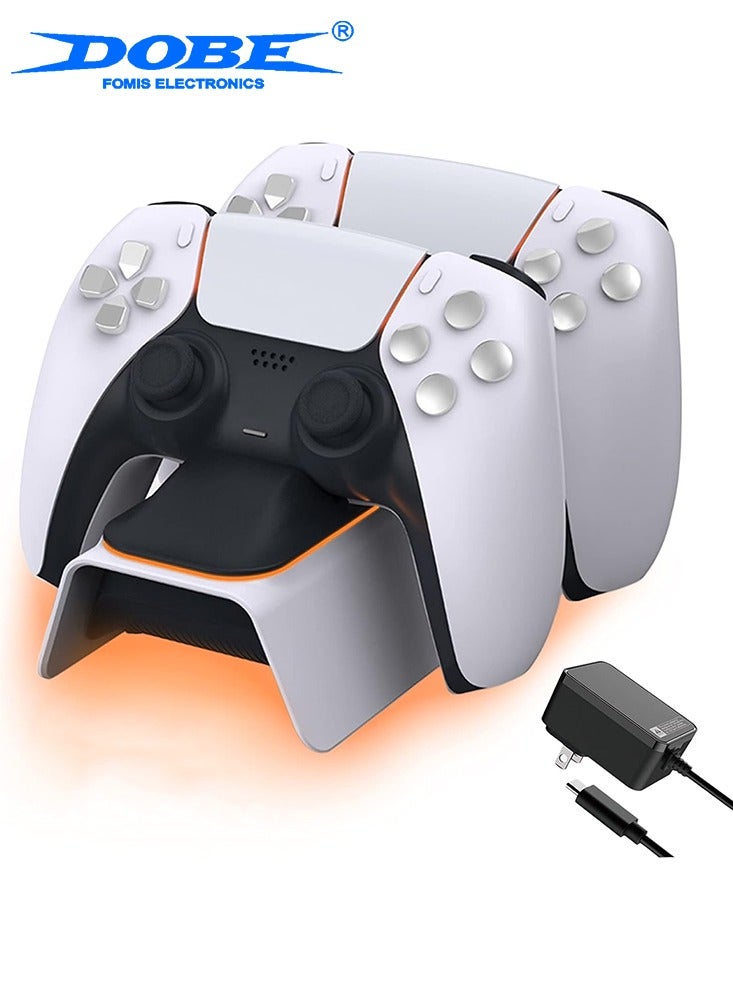 Compare Fast DualSense PS5 Controller Charging Station with LED Indicators, Fast Charging Dock for Playstation 5 Controller at KSA Price