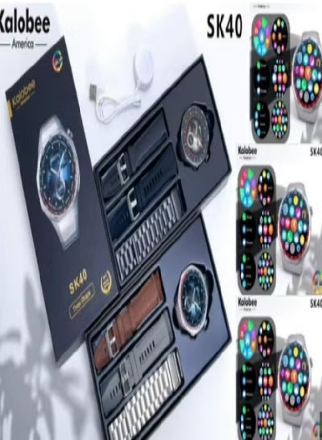 SK40 Smartwatch | AMOLED Display | Notifications…