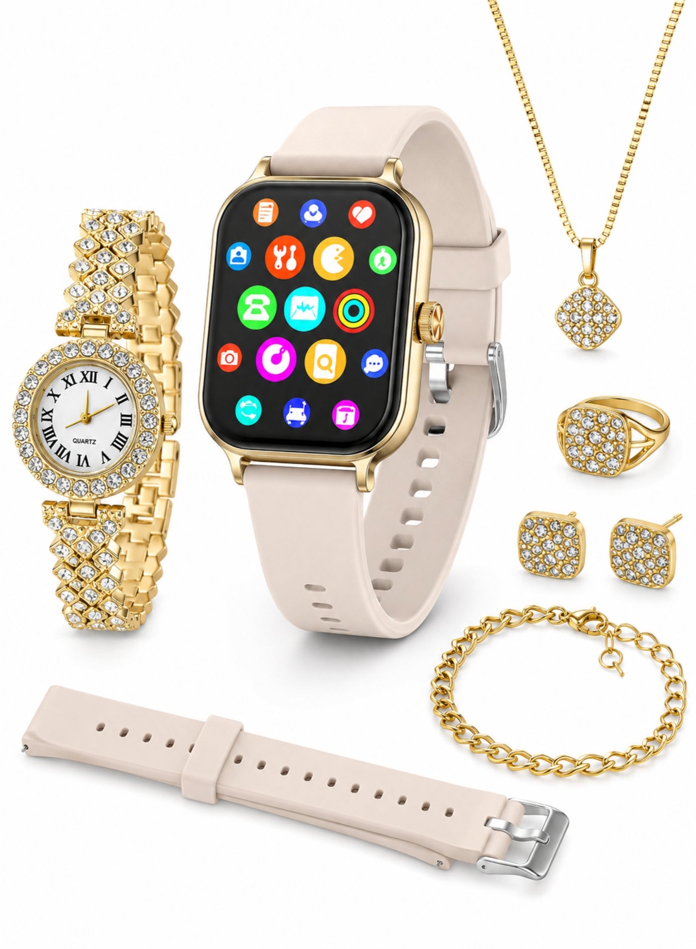 A58 Plus 7-in-1 Smart Watch for Ladies &…