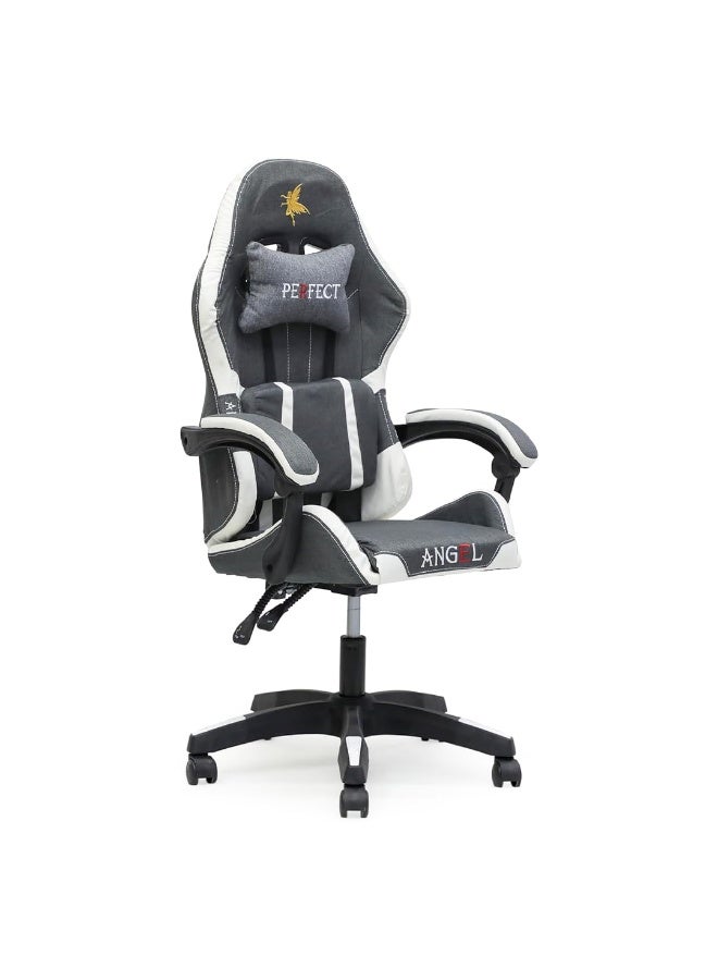 Multi Home Furniture Grey and White Gaming Chair –…
