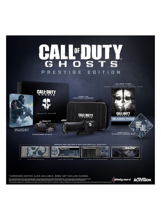 Compare Call of Duty: Ghosts Prestige Edition  Xbox 360  Action & Shooter  xbox_360 at KSA Price