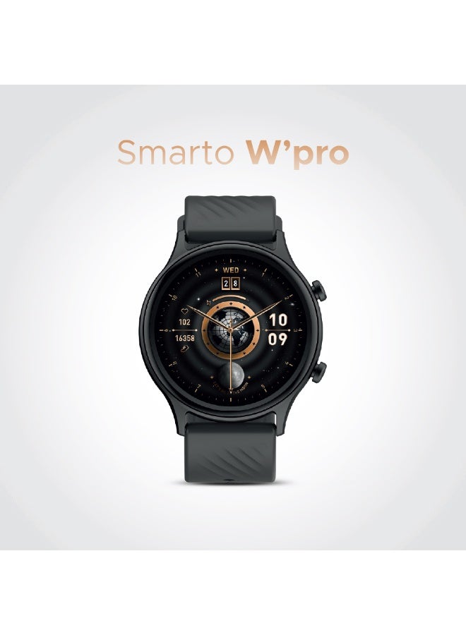 LYCKA Smarto W'Pro Smartwatch - 1.39-inch HD…