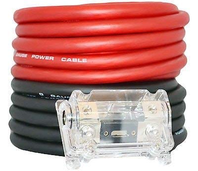 Compare SoundBox KIT025RB, 0 Gauge Amplifier Wire PowerGround Amp Cable  50 Ft. at KSA Price